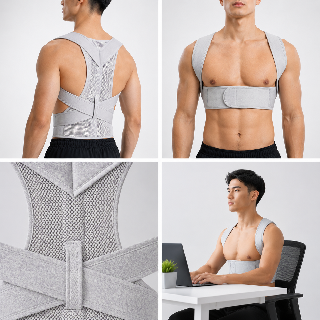 PostureAlign Pro — Back & Shoulder Corrector